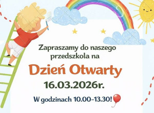 Dzień Otwarty w przedszkolu